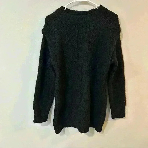 Vero Moda Daisy Wide Shoulder Tunic Pullover Sweater - Picture 3 of 6